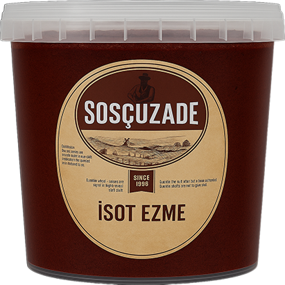 Sosçuzade İsot Ezmesi servis önerisi
