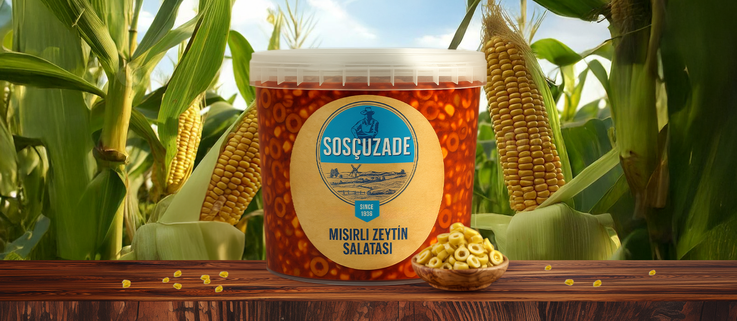 Sosçuzade Mısırlı Zeytin Salatası ürün görseli